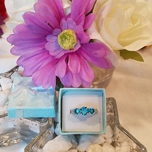 💎Beautiful Blue CZ Ring